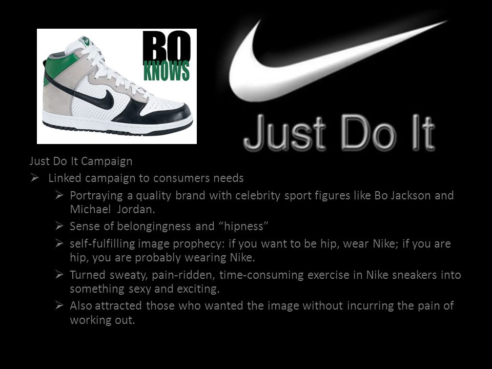 Bo jackson outlet just do it
